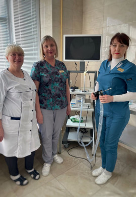 Раді повідомити про встановлення сучасного обладнання для ЛОР в одній зі столичних медичних установ